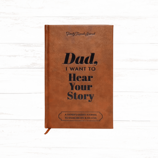 Dad, I Want to Hear Your Story” Keepsake Journal
