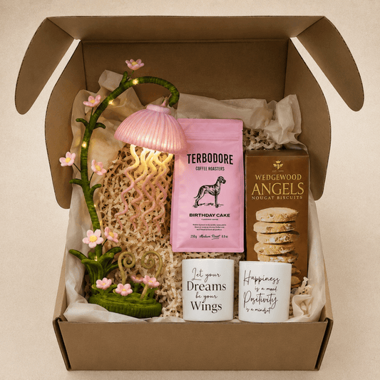 Coffee gift box for her with Terbodore