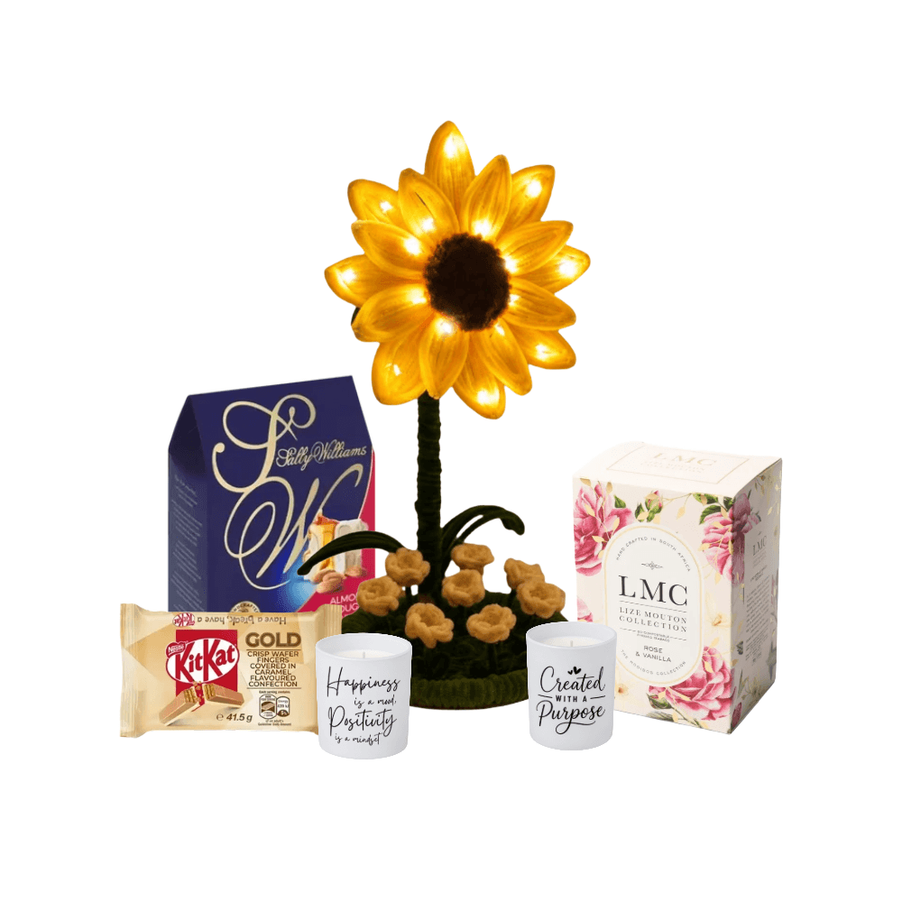 The Sunflower Glow Box — Luxury Gift Box for Her