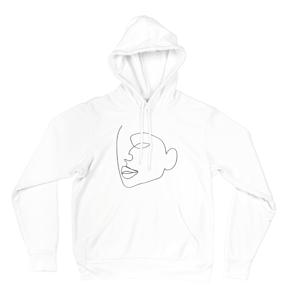 The Joy Hoodie | Minimal Line Art Hoodie | Made to Order