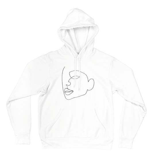 The Joy Hoodie | Minimal Line Art Hoodie | Made to Order