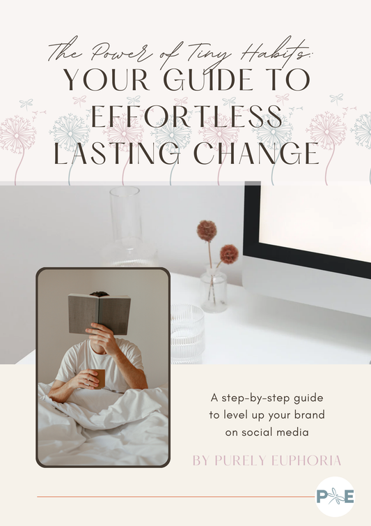 The Power of Tiny Habits: Your Guide to Effortless Lasting Change