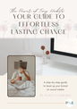 The Power of Tiny Habits: Your Guide to Effortless Lasting Change