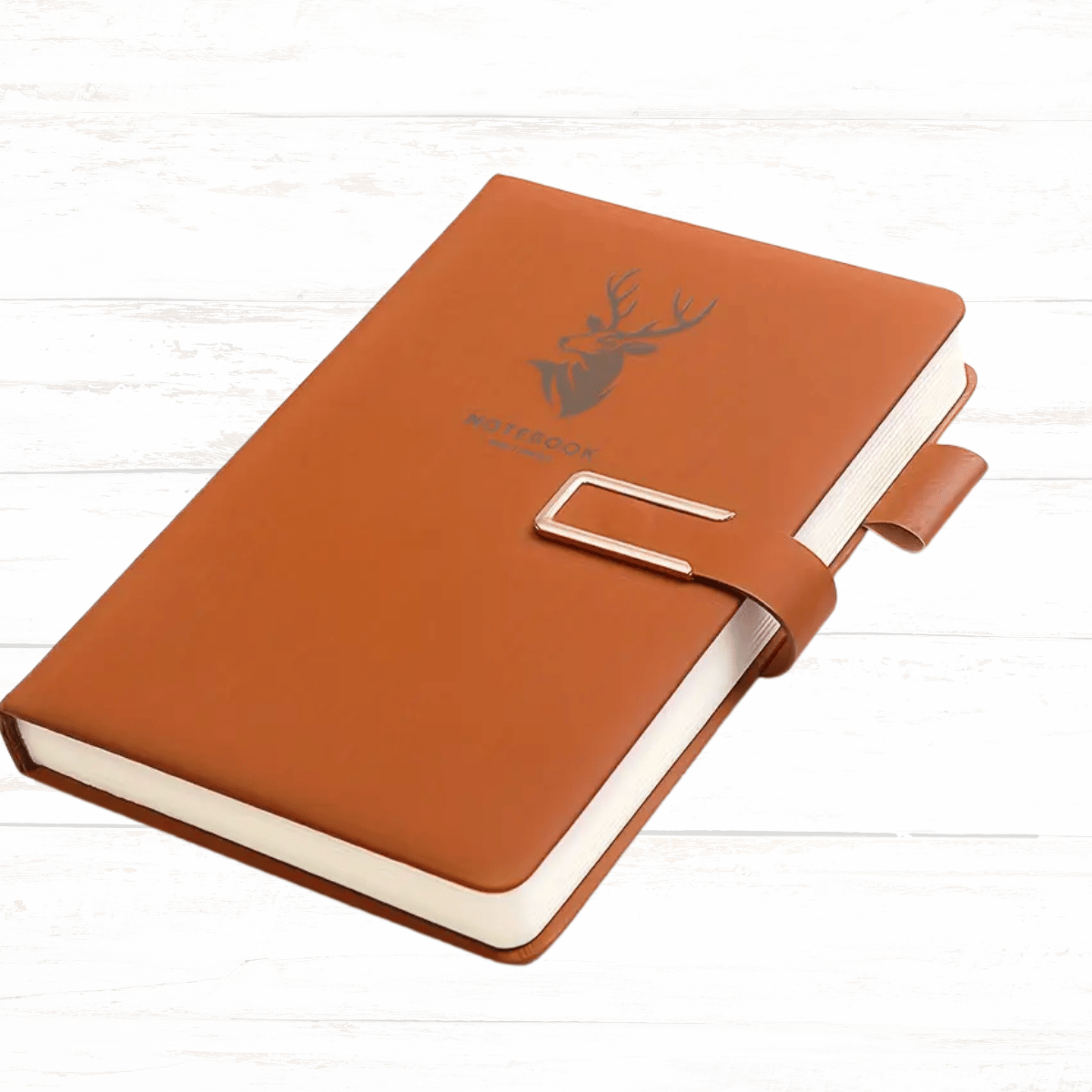 Vintage A5 Soft Cover Notebook – Magnetic Closure Journal